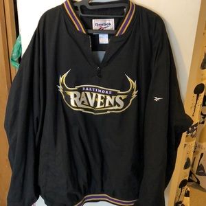Baltimore Ravens Pullover Lined Windbreaker